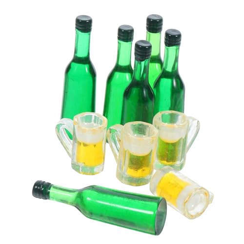 CLISPEED 1Satz Bierkrüge Dekorative Bierbecher Modelle für Puppenhäuser Realistische Flaschenrequisiten DIY Dekorationen und Mini Szenen CLISPEED 1Satz Bierkrüge Dekorative Bierbecher Modelle für Puppenhäuser Realistische Flaschenrequisiten DIY Dekorationen und Mini Szenen von CLISPEED