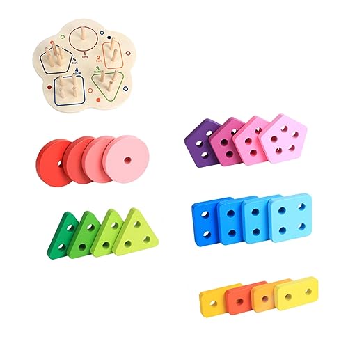 CLISPEED 1Satz Geometrische Holzbausteine für Pädagogisches Lernspielzeug Hand Auge Koordination Langlebig und Sicher für Kleine Hände für Kreative Spielstunden CLISPEED 1Satz Geometrische Holzbausteine für Pädagogisches Lernspielzeug Hand Auge Koordination Langlebig und Sicher für Kleine Hände für Kreative Spielstunden von CLISPEED
