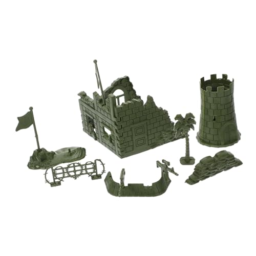 CLISPEED 1Satz Militärspielzeugset für Simuliertes Militärmodell mit Burg und Sandtisch Kreatives für Jungen Langlebig und Dekorativ für Geburtstagsfeiern und Sammler CLISPEED 1Satz Militärspielzeugset für Simuliertes Militärmodell mit Burg und Sandtisch Kreatives für Jungen Langlebig und Dekorativ für Geburtstagsfeiern und Sammler von CLISPEED