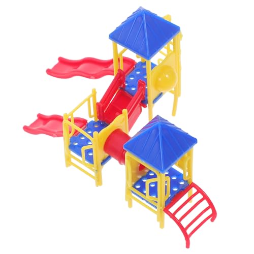 CLISPEED 1Satz Mini Spielplatzmodell für DIY Sandtisch Dekoration Farblich Zufällig Puppenhaus Zubehör für Kreatives und Gestalten CLISPEED 1Satz Mini Spielplatzmodell für DIY Sandtisch Dekoration Farblich Zufällig Puppenhaus Zubehör für Kreatives und Gestalten von CLISPEED