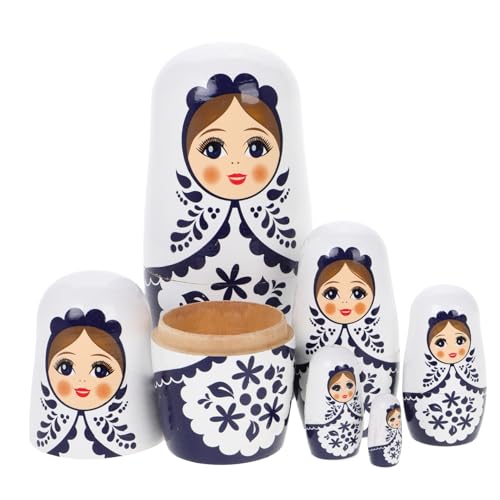 CLISPEED 1Satz Russischen Puppen für Nistpuppen Dekorative Spielzeuge für Kreative Bastelsets und Wohnaccessoires Teilig CLISPEED 1Satz Russischen Puppen für Nistpuppen Dekorative Spielzeuge für Kreative Bastelsets und Wohnaccessoires Teilig von CLISPEED