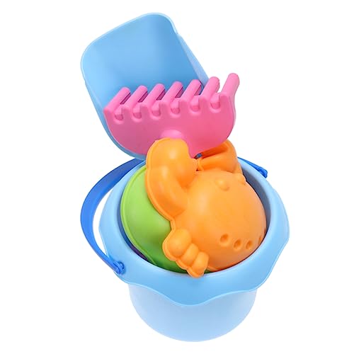 CLISPEED 1Satz Teiliges Strandspielzeug für Weiches Wasserspielzeug Eimer Rechen und Sandformen für Strand Park und Sandkasten Zufällige Farben CLISPEED 1Satz Teiliges Strandspielzeug für Weiches Wasserspielzeug Eimer Rechen und Sandformen für Strand Park und Sandkasten Zufällige Farben von CLISPEED