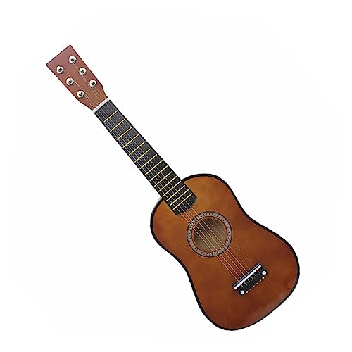 CLISPEED 1Stück Anfänger Gitarre für Lustige Folk Gitarre aus Leicht und Transportabel Musikinstrument für Spiel und Spaß für Kleine Musiker CLISPEED 1Stück Anfänger Gitarre für Lustige Folk Gitarre aus Leicht und Transportabel Musikinstrument für Spiel und Spaß für Kleine Musiker von CLISPEED