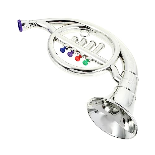 CLISPEED 1Stück Musikinstrument für Französisches Horn Pädagogisches Hornspielzeug aus Hochwertigem für Drinnen und Draußen Sicheres und Kreatives für Kleine CLISPEED 1Stück Musikinstrument für Französisches Horn Pädagogisches Hornspielzeug aus Hochwertigem für Drinnen und Draußen Sicheres und Kreatives für Kleine von CLISPEED