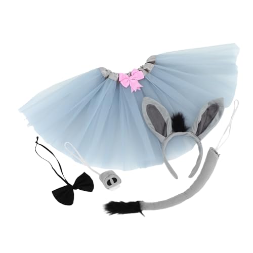 CLISPEED 1satz Kostüm Set Mit Tier Ohren Haarreif Teiliges Accessoire Für Halloween Und Cosplay Veranstaltungen Und Langlebig Für Partys Und Festivals CLISPEED 1satz Kostüm Set Mit Tier Ohren Haarreif Teiliges Accessoire Für Halloween Und Cosplay Veranstaltungen Und Langlebig Für Partys Und Festivals von CLISPEED