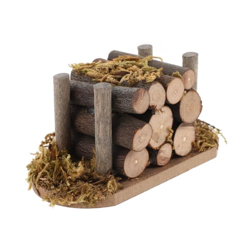 CLISPEED 1satz Miniatur Stapel Für Holzscheite Für Kreative Garten Szenen Für Miniatur Dekoration Und Spielzeug Hübsches Zubehör Für von CLISPEED