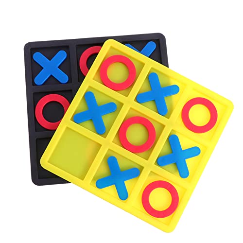CLISPEED 2 Boxen -Toe brettspiele sankastenspielsachen Games Night Spiele für spieleabend Toy dexte Kleiner Tic-Toe Familie Kinderspiele Umweltfreundlicher Kunstharz von CLISPEED