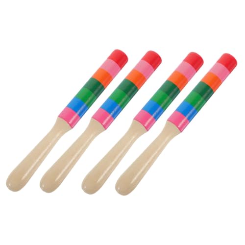 CLISPEED 2 Paare Musik Rhythmus Sticks aus Holz Percussion Instrumente Sicher und Praktisch für Musikunterricht Farbenfroh und Ansprechend CLISPEED 2 Paare Musik Rhythmus Sticks aus Holz Percussion Instrumente Sicher und Praktisch für Musikunterricht Farbenfroh und Ansprechend von CLISPEED