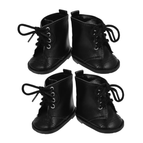 CLISPEED 2 Paare Puppenschuhe aus PU Leder Modische Mädchen Puppenstiefel Langlebig Bequem Vielseitig für Puppenhaus Zubehör und Puppenkleidung als Doll Outfit Accessoires CLISPEED 2 Paare Puppenschuhe aus PU Leder Modische Mädchen Puppenstiefel Langlebig Bequem Vielseitig für Puppenhaus Zubehör und Puppenkleidung als Doll Outfit Accessoires von CLISPEED