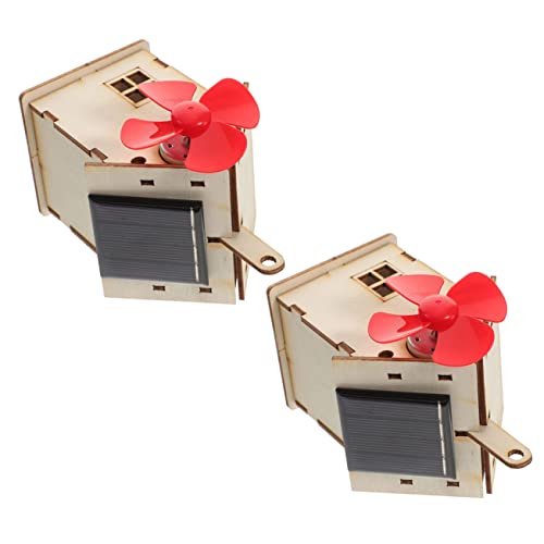 CLISPEED 2 Sätze DIY Solar Powered Small House Toy Kit für Wissenschafts und Lernspielzeug Einfach zu Montieren Fördert Unabhängiges Geschenkidee für Geburtstage und Feste CLISPEED 2 Sätze DIY Solar Powered Small House Toy Kit für Wissenschafts und Lernspielzeug Einfach zu Montieren Fördert Unabhängiges Geschenkidee für Geburtstage und Feste von CLISPEED