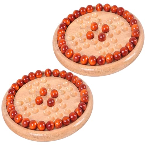 CLISPEED 2 Sätze Memory Holzspiel Brettspiel Gedächtnisspiel für Erwachsene Buntes Tragbares Holzsolitärspiel für Schule Camping Reisen und Freizeitspaß CLISPEED 2 Sätze Memory Holzspiel Brettspiel Gedächtnisspiel für Erwachsene Buntes Tragbares Holzsolitärspiel für Schule Camping Reisen und Freizeitspaß von CLISPEED