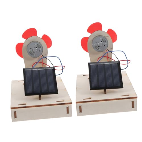 CLISPEED 2 Sätze Solarbetriebene Holz Bastelset DIY für Wissenschaftsprojekt zur Lernspielzeug für Schüler Pädagogisches Experimentierset CLISPEED 2 Sätze Solarbetriebene Holz Bastelset DIY für Wissenschaftsprojekt zur Lernspielzeug für Schüler Pädagogisches Experimentierset von CLISPEED