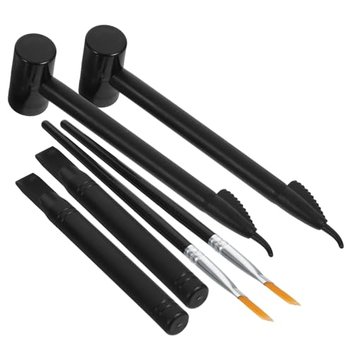 CLISPEED 2 Sätze Teiliges Archäologie Grabungsset Kleine Hammer Grabwerkzeuge Lernspielzeug für Edelstein ausgrabung Praktisches Entdeckungsset für Kreative und Motorische Entwicklung von CLISPEED