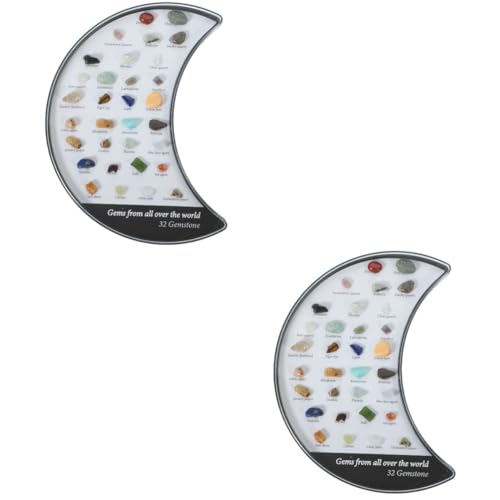 CLISPEED 2 Sätze natürliches Erz für den einzug rohsteine emlyn silvester gastgeschenk verkleidung Kristalle und Edelsteine Bausatz Schreibtischdekoration Steindekor Naturstein CLISPEED 2 Sätze natürliches Erz für den einzug rohsteine emlyn silvester gastgeschenk verkleidung Kristalle und Edelsteine Bausatz Schreibtischdekoration Steindekor Naturstein von CLISPEED