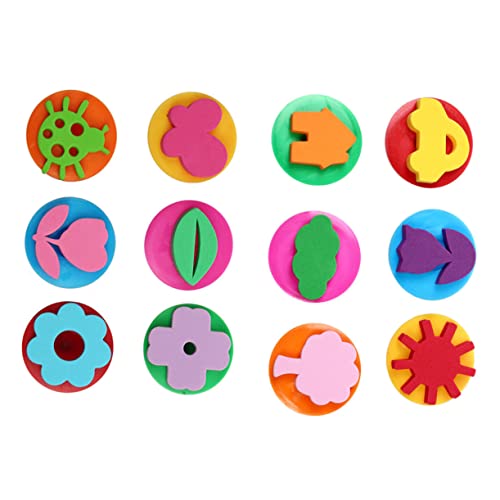 CLISPEED 2 Satz 12 Stück Malwerkzeug-Set sicherheitsleine für basteln für Kinderkunst Kinderhandwerk Bastelset für DIY Ziehwalzendichtung lustiger tintenstempel CLISPEED 2 Satz 12 Stück Malwerkzeug-Set sicherheitsleine für basteln für Kinderkunst Kinderhandwerk Bastelset für DIY Ziehwalzendichtung lustiger tintenstempel von CLISPEED
