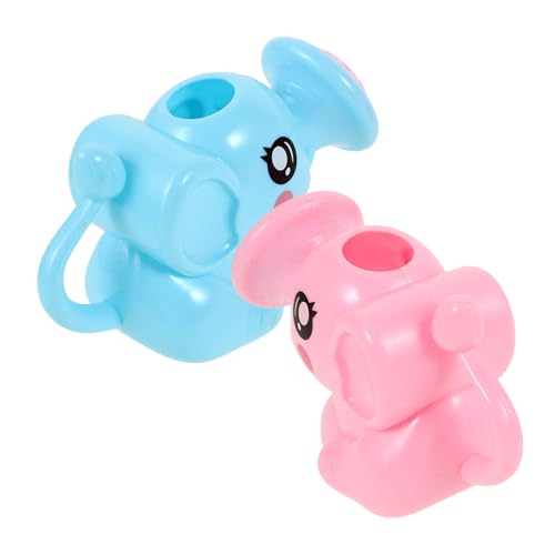 CLISPEED 2 Stück Badespielzeug Bunte Gießkannen Elefant mit Griff Badewanne Wasserspielzeug für Kleinkinder Jungen Mädchen Badezeit Spaß CLISPEED 2 Stück Badespielzeug Bunte Gießkannen Elefant mit Griff Badewanne Wasserspielzeug für Kleinkinder Jungen Mädchen Badezeit Spaß von CLISPEED