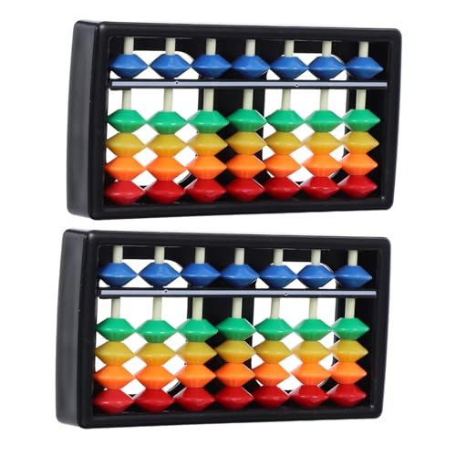 CLISPEED 2 Stück Bunte Perlen Abakus Für Abakus Mathe Mathe Manipulative Abakus Mathematik Kognitive Berechnung Kleinkind Kind Arithmetik Abakus Säugling Mathe Brett Werkzeug Abs CLISPEED 2 Stück Bunte Perlen Abakus Für Abakus Mathe Mathe Manipulative Abakus Mathematik Kognitive Berechnung Kleinkind Kind Arithmetik Abakus Säugling Mathe Brett Werkzeug Abs von CLISPEED