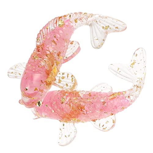 CLISPEED 2 Stück Crystal Koi Ornamente Schwebend Dekoration Aquarium Fisch Figur Vielseitig realistisch Tischfisch-Ornament Spielzeugfisch kleine Fischfiguren Fischverzierung Harz-Leim Rosa CLISPEED 2 Stück Crystal Koi Ornamente Schwebend Dekoration Aquarium Fisch Figur Vielseitig realistisch Tischfisch-Ornament Spielzeugfisch kleine Fischfiguren Fischverzierung Harz-Leim Rosa von CLISPEED