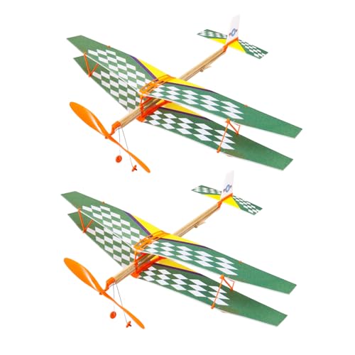 CLISPEED 2stücke Gummiband Betriebenes Flugzeug DIY Bausatz Holzmodell Glider Für Pädagogisches Spielzeug Zur Praktischer Fähigkeiten Und Kreativität Zufällige Farbe CLISPEED 2stücke Gummiband Betriebenes Flugzeug DIY Bausatz Holzmodell Glider Für Pädagogisches Spielzeug Zur Praktischer Fähigkeiten Und Kreativität Zufällige Farbe von CLISPEED