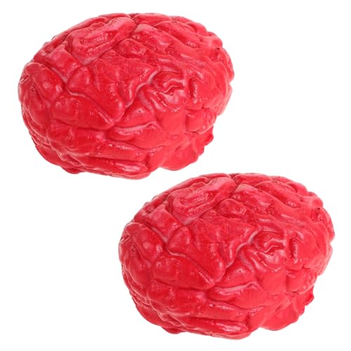 CLISPEED 2 Stück Gefälschte Menschliche Gehirne Realistische Halloween Requisiten für Gruselige Deko und Party für Indoor und Outdoor Verwendung Langlebig und Flexibel aus Gefertigt CLISPEED 2 Stück Gefälschte Menschliche Gehirne Realistische Halloween Requisiten für Gruselige Deko und Party für Indoor und Outdoor Verwendung Langlebig und Flexibel aus Gefertigt von CLISPEED