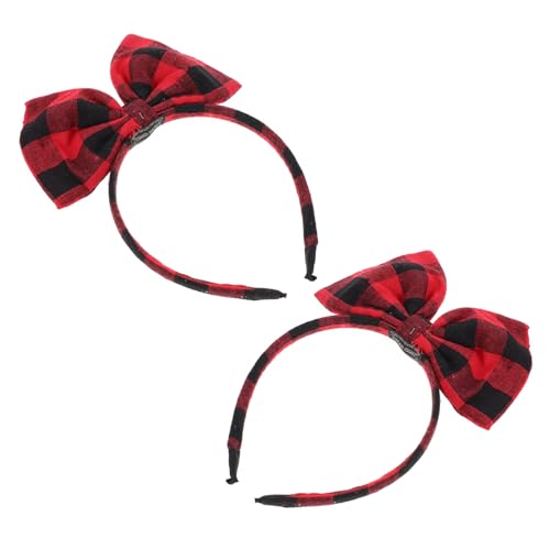 CLISPEED 2 Stück Haarreifen mit Großem Rotem Stoff schleifen dekor Weiche Kreative Party Haaraccessoires für Mädchen Geeignet für Halloween Karneval Kostümfeste und Aufführungen CLISPEED 2 Stück Haarreifen mit Großem Rotem Stoff schleifen dekor Weiche Kreative Party Haaraccessoires für Mädchen Geeignet für Halloween Karneval Kostümfeste und Aufführungen von CLISPEED