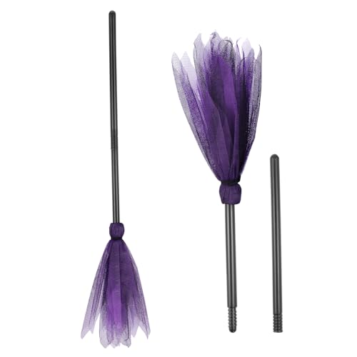 CLISPEED 2 Stück Hexenbesenprops Fliegend Cosplay Hexenbesen Hexen Kostüm Hexenbesen Echt Hexenbesenstiel Authentisch Hexenrequisiten Hexenbesen Mit Bändern Hexenbesendekor Halloween -party CLISPEED 2 Stück Hexenbesenprops Fliegend Cosplay Hexenbesen Hexen Kostüm Hexenbesen Echt Hexenbesenstiel Authentisch Hexenrequisiten Hexenbesen Mit Bändern Hexenbesendekor Halloween -party von CLISPEED