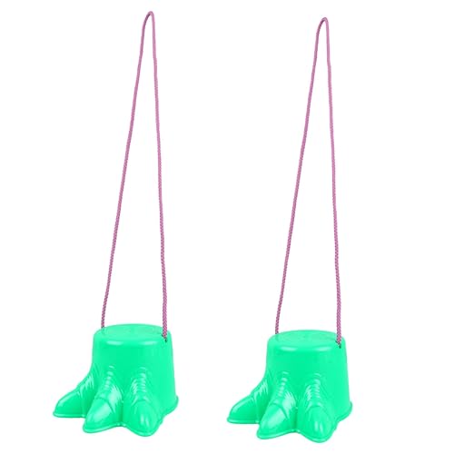 CLISPEED 2 Stück Hochstuhl Outdoor Sport Stilts für Balance Training und Spaß im Garten Grün Seil Zufallsfarbe Zufällige Farbe CLISPEED 2 Stück Hochstuhl Outdoor Sport Stilts für Balance Training und Spaß im Garten Grün Seil Zufallsfarbe Zufällige Farbe von CLISPEED