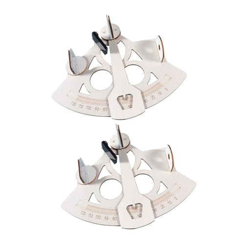 CLISPEED 2 Stück Holz Sextanten Modellbausatz für Ab Jahren DIY Wissenschaftliches Lernspielzeug Logischem Denken Lichtbrechung und Manuellen Fähigkeiten Pädagogisches Nautisches CLISPEED 2 Stück Holz Sextanten Modellbausatz für Ab Jahren DIY Wissenschaftliches Lernspielzeug Logischem Denken Lichtbrechung und Manuellen Fähigkeiten Pädagogisches Nautisches von CLISPEED