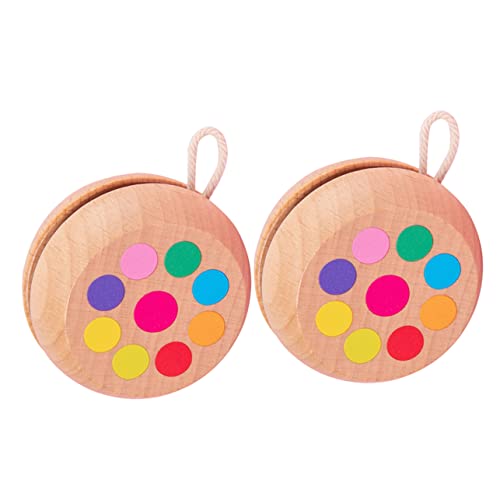 CLISPEED 2 Stück Holz Yoyo Bälle für Lustiges Hand Augen Koordination für Kleinkinder und Mädchen Tierdesigns CLISPEED 2 Stück Holz Yoyo Bälle für Lustiges Hand Augen Koordination für Kleinkinder und Mädchen Tierdesigns von CLISPEED