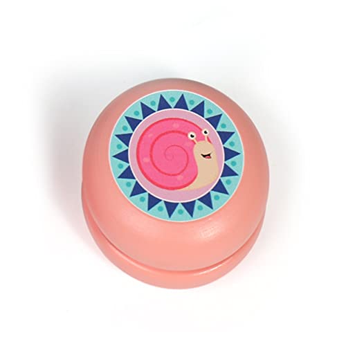 CLISPEED 2 Stück Holz Yoyo Spielzeuge mit Niedlichem Cartoon Tierdesign Kinderspielzeug für Jungen und Mädchen Schnecken und Fuchs Muster für und Geschicklichkeitstraining CLISPEED 2 Stück Holz Yoyo Spielzeuge mit Niedlichem Cartoon Tierdesign Kinderspielzeug für Jungen und Mädchen Schnecken und Fuchs Muster für und Geschicklichkeitstraining von CLISPEED