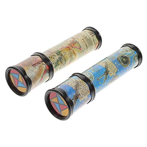 CLISPEED 2 Stück Kaleidoskop- Kaleidoskope für Kaleidoskop für Kaleidoscope interaktives seilwirbel spinnt Kaleidoskop aus Plastik Kaleidoskop - von CLISPEED