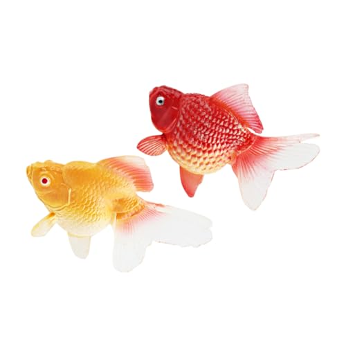 CLISPEED 2 Stück Kognitives Fischspielzeug Simulationsfisch künstlicher Fisch schwimmendes Modell Aquarien- - Spielzeugfisch Simulation Koi- Fisch Dekoration PVC CLISPEED 2 Stück Kognitives Fischspielzeug Simulationsfisch künstlicher Fisch schwimmendes Modell Aquarien- - Spielzeugfisch Simulation Koi- Fisch Dekoration PVC von CLISPEED