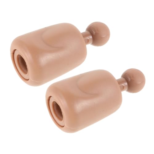 CLISPEED 2 Stück Kunststoff Adapter für Puppen DIY Kopfverbindung für Modellfiguren und Bastelprojekte von CLISPEED