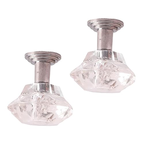 CLISPEED 2 Stück Mini Kronleuchter Modell 112 Miniaturmöbel Künstliche Hängeminiaturen Puppenhaus Schlafzimmermöbel Gefälschte Puppenhaus Leuchten Miniatur Lampe Miniatur von CLISPEED