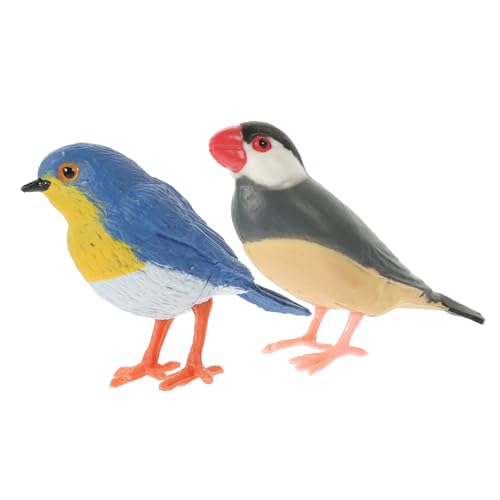CLISPEED 2 Stück Mini Vogel Figurine Teiliges Ornamente für Bonsai Mikrolandschaften Detailreiche Dekoration für und Feiern Blaue Zebrafinken CLISPEED 2 Stück Mini Vogel Figurine Teiliges Ornamente für Bonsai Mikrolandschaften Detailreiche Dekoration für und Feiern Blaue Zebrafinken von CLISPEED