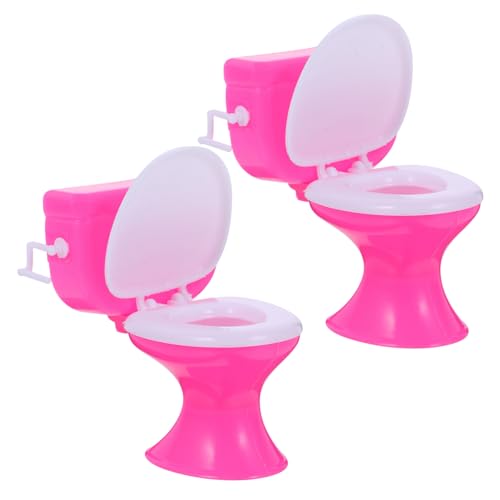 CLISPEED 2 Stück Miniatur Puppenhaus Toilette Farbige Mini Toiletten für Rollenspielzeug Kreativität und Lebensverständnis Sicher und Kinderfreundlich Zufällige Farbe Zufällige Farbe CLISPEED 2 Stück Miniatur Puppenhaus Toilette Farbige Mini Toiletten für Rollenspielzeug Kreativität und Lebensverständnis Sicher und Kinderfreundlich Zufällige Farbe Zufällige Farbe von CLISPEED