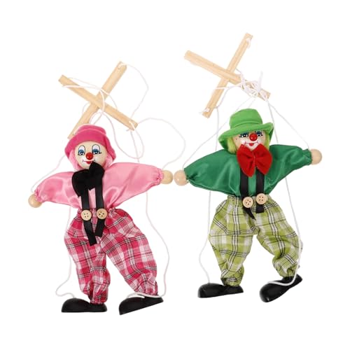CLISPEED 2 Stück Piraten Marionette Holzspielzeug Lustige Saitenpuppen mit Glatter Politur Interaktive Marionetten für Fingerfertigkeit Kreatives Puppentheater für Jungen und Mädchen CLISPEED 2 Stück Piraten Marionette Holzspielzeug Lustige Saitenpuppen mit Glatter Politur Interaktive Marionetten für Fingerfertigkeit Kreatives Puppentheater für Jungen und Mädchen von CLISPEED