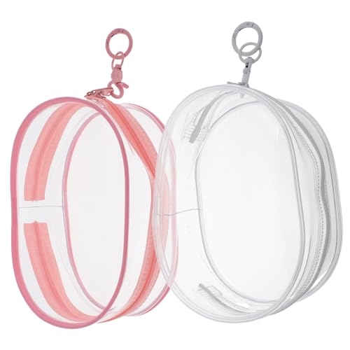 CLISPEED 2 Stück Puppe Puppentasche Klein Mini-schlüsselanhänger Aus Durchsichtiger Tasche Sammlerstück Fall Transparent Beutel Figur Miniatur Anzeige Klare Puppentasche PVC CLISPEED 2 Stück Puppe Puppentasche Klein Mini-schlüsselanhänger Aus Durchsichtiger Tasche Sammlerstück Fall Transparent Beutel Figur Miniatur Anzeige Klare Puppentasche PVC von CLISPEED