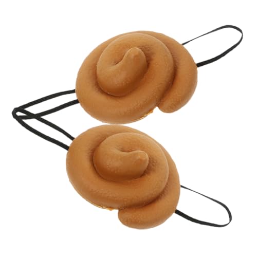 CLISPEED 2 Stück Realistische Poop Cap für Erwachsene Lustige Leichte Fake Poop Headgear für Party Kostüm Rollenspiel und Scherzartikel CLISPEED 2 Stück Realistische Poop Cap für Erwachsene Lustige Leichte Fake Poop Headgear für Party Kostüm Rollenspiel und Scherzartikel von CLISPEED