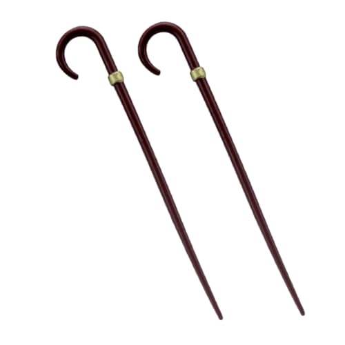 CLISPEED 2 Stück Retro Walking Stick Ornamente Puppenhaus -miniaturdekoration Wanderrohr Puppenhauszubehör Dollhouse Dekorationen Mini-puppenhausmöbel Hellbraun Legierung CLISPEED 2 Stück Retro Walking Stick Ornamente Puppenhaus -miniaturdekoration Wanderrohr Puppenhauszubehör Dollhouse Dekorationen Mini-puppenhausmöbel Hellbraun Legierung von CLISPEED