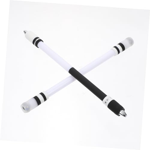 CLISPEED 2 Stück Rotierender Finger Stift Stressabbau für Erwachsene Kreatives Design für Penspinning Entspannung bei Meetings Prüfungen Freizeit von CLISPEED