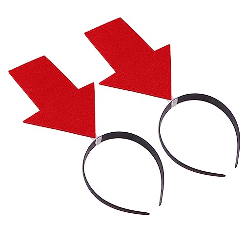 CLISPEED 2 Stück Stirnband lustige kopfbedeckung haarschmuck Sichere Haarreifen Haarreif Niedliche Haarreifen Neuheit Haarband Haarband kopfbedeckung lustig Stoff rot CLISPEED 2 Stück Stirnband lustige kopfbedeckung haarschmuck Sichere Haarreifen Haarreif Niedliche Haarreifen Neuheit Haarband Haarband kopfbedeckung lustig Stoff rot von CLISPEED