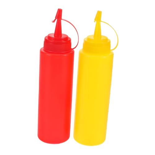 CLISPEED 2 Stück Streichsauceflasche gefälscht Junge lustig Senf klein Party Spender Ketchup-Flaschen quetschen Streiche Trickartikel Saucenflaschen quetschen Koch Squeeze-Flasche Plastik CLISPEED 2 Stück Streichsauceflasche gefälscht Junge lustig Senf klein Party Spender Ketchup-Flaschen quetschen Streiche Trickartikel Saucenflaschen quetschen Koch Squeeze-Flasche Plastik von CLISPEED