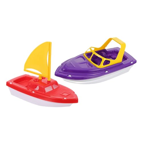 CLISPEED 2 Stück Teiliges Badeboot Set aus Robustem Kunststoff Sicher und Glatt Gestaltet Kleines und Schnellboot für Jahre als Badewannenspielzeug und Strandspielzeug CLISPEED 2 Stück Teiliges Badeboot Set aus Robustem Kunststoff Sicher und Glatt Gestaltet Kleines und Schnellboot für Jahre als Badewannenspielzeug und Strandspielzeug von CLISPEED