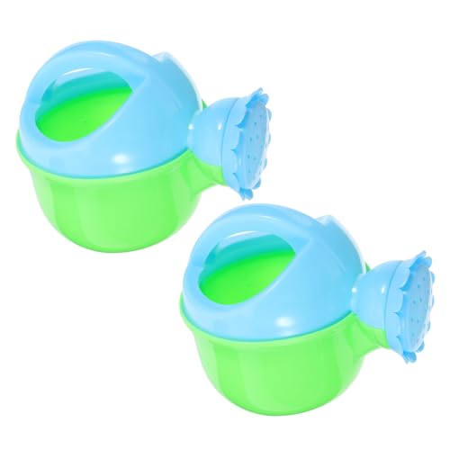 CLISPEED 2 Stück Teiliges Badespielzeug Bunte Kunststoff gießkannen Lustige Wasserspielzeuge für Sommerbad und Outdoor Fördert Hand Auge koordination und Spielerisches Lernen von CLISPEED