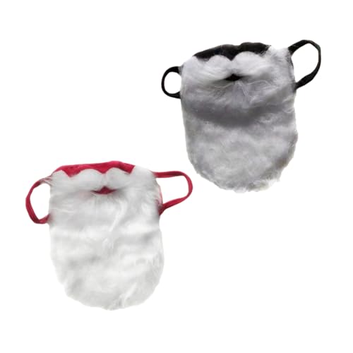 CLISPEED 2 Stück Teiliges Santa Claus Leichter Bequemer und Flauschiger für Erwachsene und Unisex Gesichtsdekoration für Nikolaus Kostüme und Festliche Cosplays CLISPEED 2 Stück Teiliges Santa Claus Leichter Bequemer und Flauschiger für Erwachsene und Unisex Gesichtsdekoration für Nikolaus Kostüme und Festliche Cosplays von CLISPEED