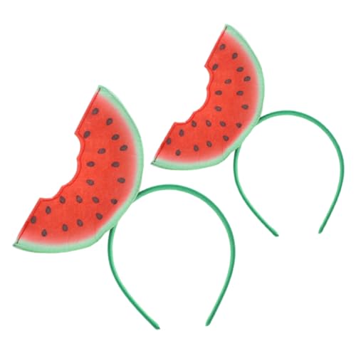 CLISPEED 2 Stück Teiliges Wassermelonen stirnband Realistische Früchte Haarreife Leichtes und Weiches Party haarband für Erwachsene und Vielseitiges Karneval Faschings accessoire CLISPEED 2 Stück Teiliges Wassermelonen stirnband Realistische Früchte Haarreife Leichtes und Weiches Party haarband für Erwachsene und Vielseitiges Karneval Faschings accessoire von CLISPEED