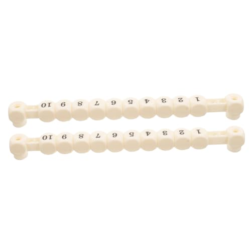 CLISPEED 2 Stück Tischfußball Punktezähler aus Robustem Material Multifunktionale Kleine Scorekeeper für Fußballspiel Zubehör Kompatibel mit Meisten Tischfußballspielen Praktische von CLISPEED
