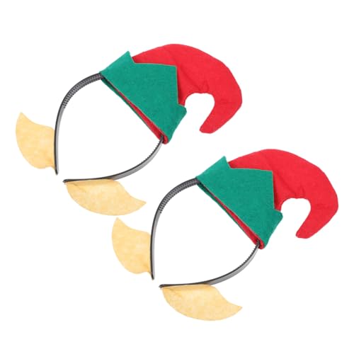 CLISPEED 2 Stück Weihnachtliche Haarreifen Weihnachtsmütze aus Stabilem Material Kreative Clownshut Form Passend für Party Karneval und Festival und Angenehm zu Tragen CLISPEED 2 Stück Weihnachtliche Haarreifen Weihnachtsmütze aus Stabilem Material Kreative Clownshut Form Passend für Party Karneval und Festival und Angenehm zu Tragen von CLISPEED