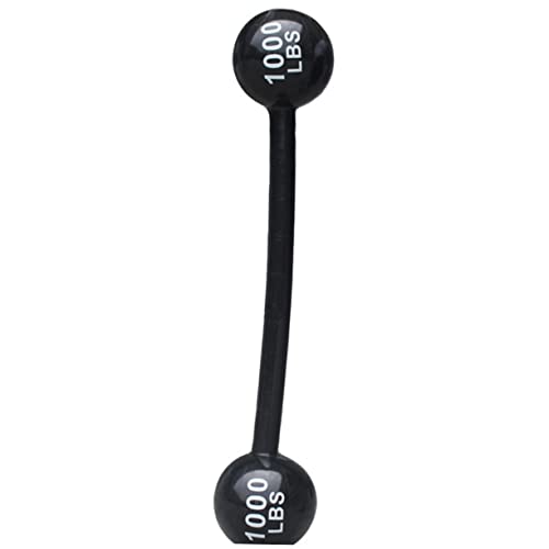 CLISPEED 2 Stücke Aufblasbare PVC Hantel für Dicke Langlebige Hanteln für Partys Rollenspiele und Sportliche Aktivitäten Fördert Koordination und Kreativität von CLISPEED